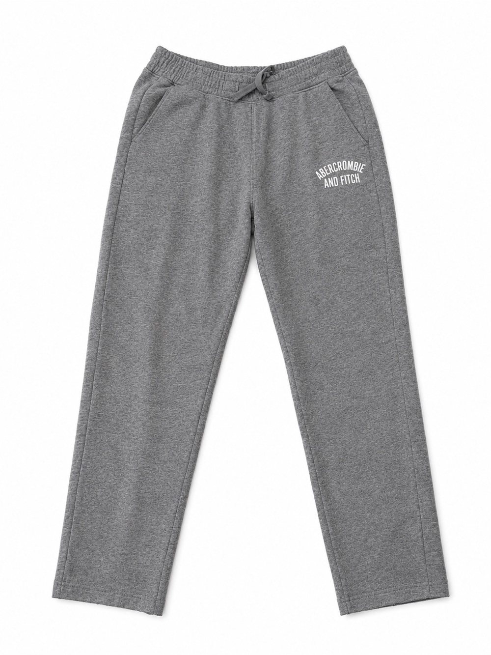 Abercrombie & Fitch Kids Heather Gray Jogger Pants